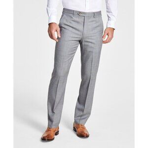 LAUREN RALPH LAUREN Men Classic-Fit UltraFlex Stretch Suit Pants Gray 44x32 $190